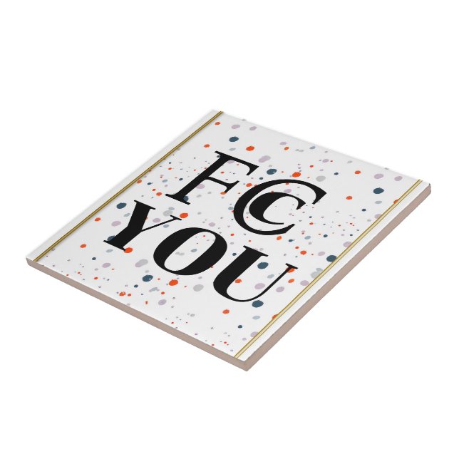 Carreau de céramique FCC YOU (Côté)