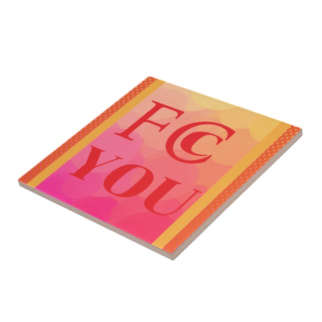 Carreau de céramique FCC YOU (Côté)