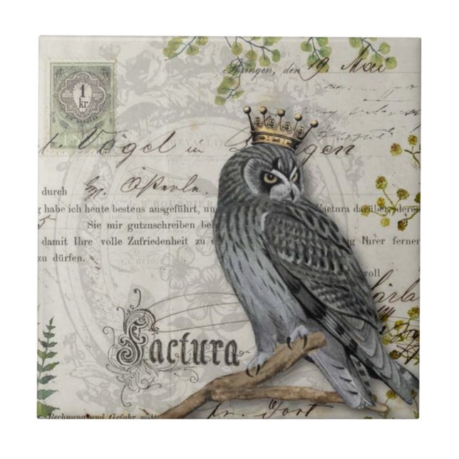 Carreau de céramique - King Falcon (Devant)