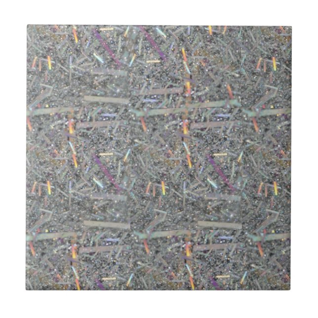 Carreau de céramique motif gris (Devant)