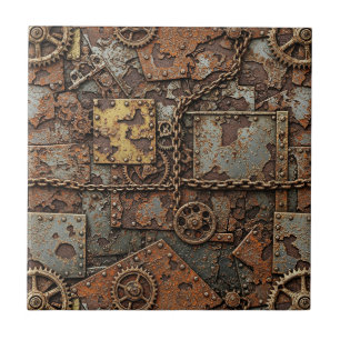 Carreau de céramique Steampunk