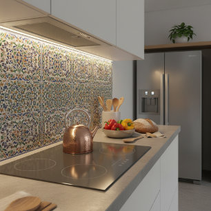 Carreau de céramique Zellige Marocain Cobalt Oasis