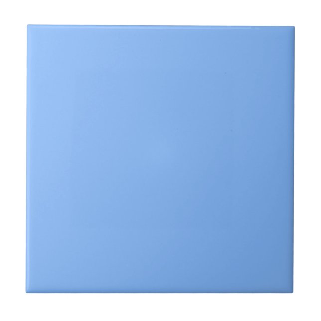 Carreau de couleur unie bleu turquoise (Devant)