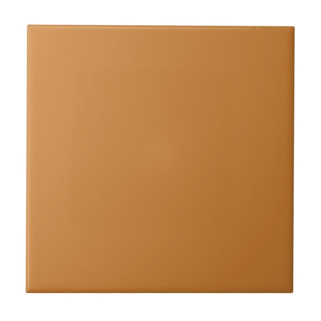 Carreau de couleur unie Brun Bronze (Devant)