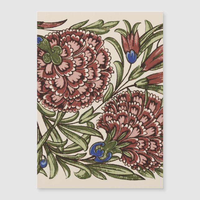 Carreau de fleur d'œillet Art antique rustique De  (Devant)