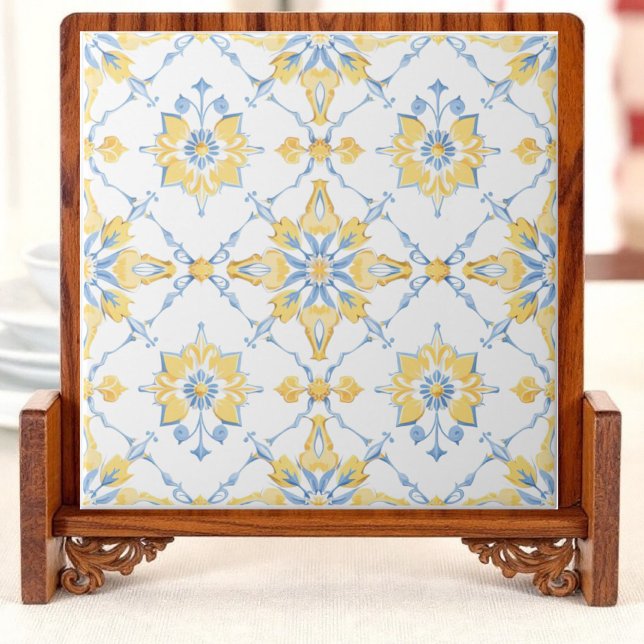 Carreau de fleurs Azure (Créateur téléchargé)