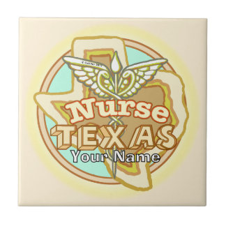 Carreau de l'infirmière du Texas Caduceus