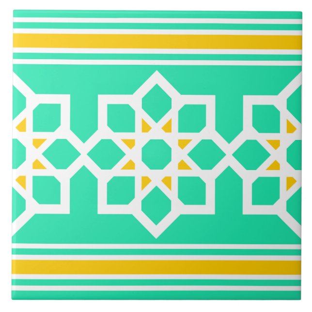 carreau de motif créatif islamique (Devant)