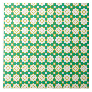 carreau de motif géométrique islamique