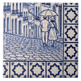 Carreau de murale Salvador Azulejo 6 sur 6 en bas