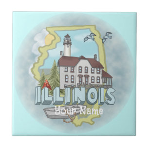 Carreau de phare de l'Illinois