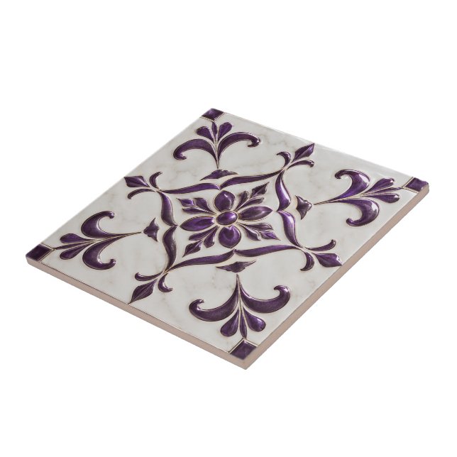 Carreau de Zellige marocain de luxe  (Côté)