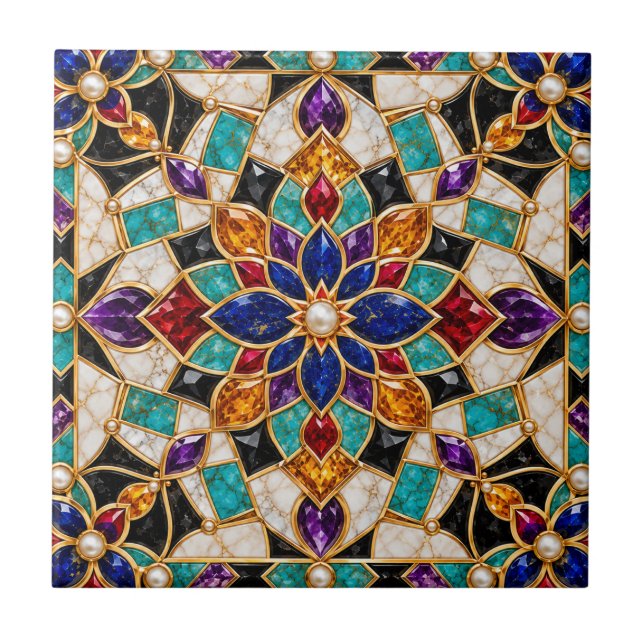 Carreau de Zellige Marocain de Luxe (Devant)