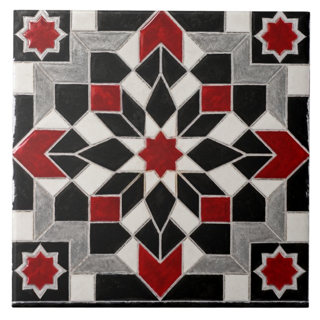 Carreau de Zellige Marocain de Luxe (Devant)