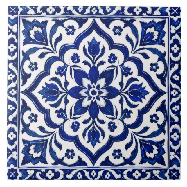 Carreau de Zellige Marocain de Luxe (Devant)