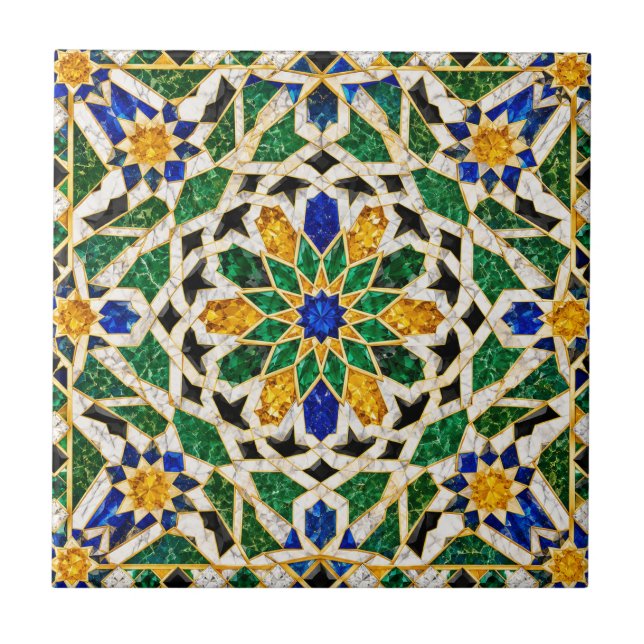 Carreau de Zellige Marocain de Luxe (Devant)