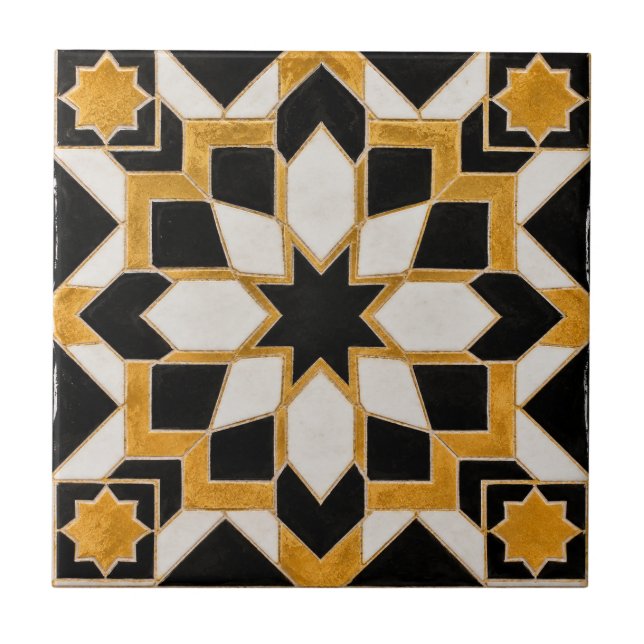 Carreau de Zellige Marocain de Luxe (Devant)