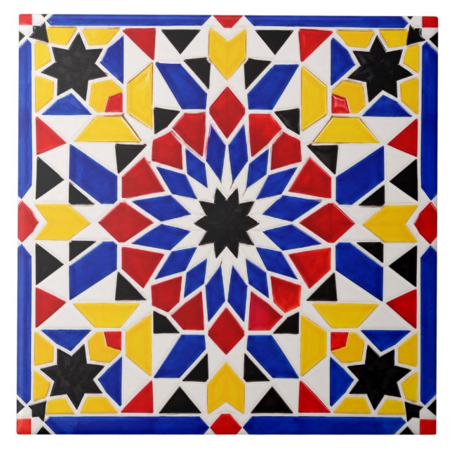 Carreau de Zellige Marocain de Luxe (Devant)