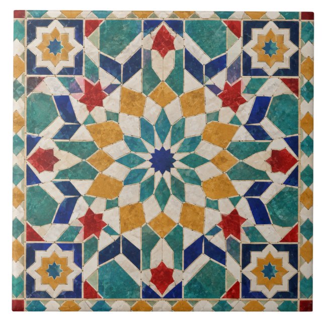 Carreau de Zellige Marocain de Luxe (Devant)