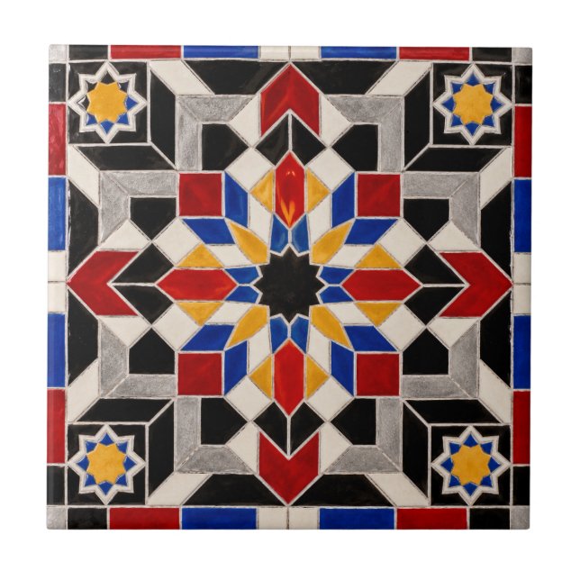 Carreau de Zellige Marocain de Luxe (Devant)