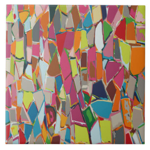 Carreau Déco géométrique Art moderne Carrelage en céramiqu