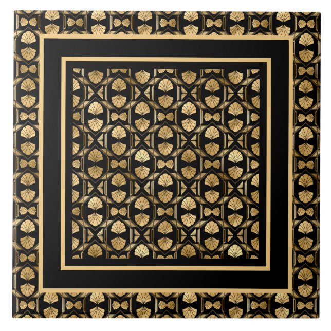 Carreau Décor art déco cool (Devant)