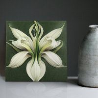 Décor Art Déco Lilly Mur Art Nouveau Carrelage cér