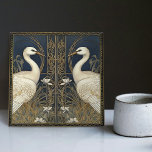 Carreau Décor Art Déco Swans Décor Décor Art Nouveau Crane<br><div class="desc">Bienvenue à CreaTile ! Vous trouverez ici des motifs de tuiles artisanales que j'ai personnellement façonné et vintage céramique et carreaux d'argile de porcelaine, qu'ils soient colorés ou naturels. J'aime concevoir des produits en céramique et en carrelage, dans l'espoir de vous donner un moyen de transformer votre maison en quelque...</div>