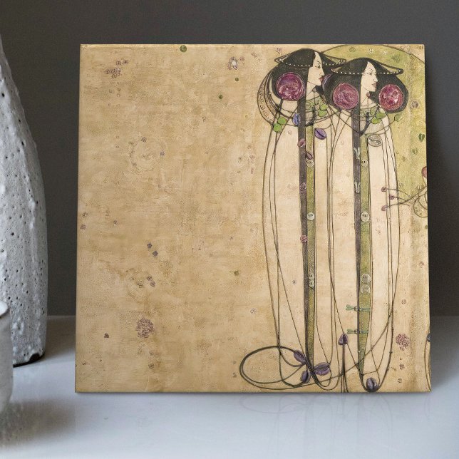 Carreau Décor Art Déco Wassail Mackintosh 1/3 (Créateur téléchargé)