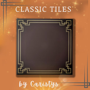 Carreau Décor Art Décor Chocolat et Carrelage en céramique