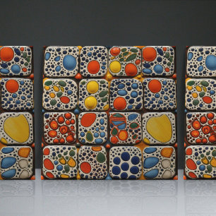 Carreau Décor Contemporain Décor Doté Faux Relief