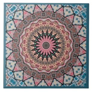 Carreau Décoratif Mandala