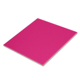Carreau Décoratif Rose Chaud Accent Moderne Auda