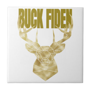 Carreau Deer Hunter Buck Fiden Politique Anti-BIden Wall H