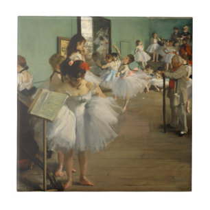 Carreau Degas Classe Danse Danseurs de ballet Ballerina Ar