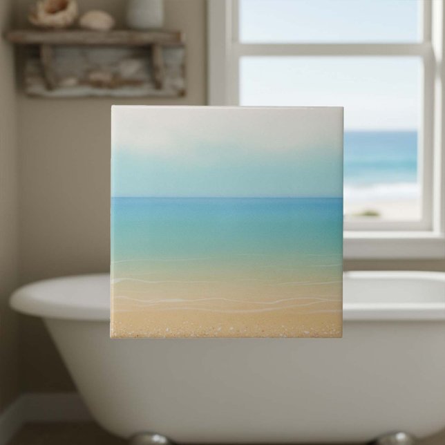 Carreau Dégradé de mer et de sable Paysage marin ID1204 (Créateur téléchargé)
