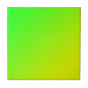 Carreau dégradé jaune vert