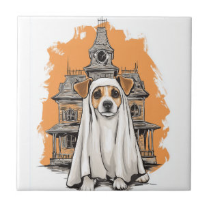 Carreau Déguisement de chiot fantôme � Costume de chien ef