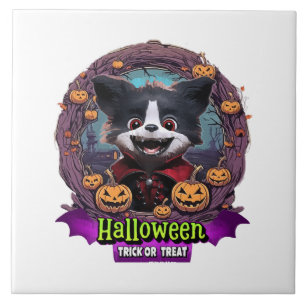 Carreau Déguisement de chiot pour Halloween