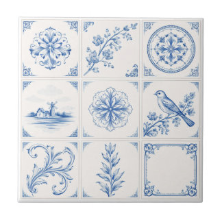 Carreau Delft Renaissance Blue & White – Classic & Modern