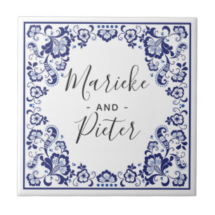 Carreau Delfts Blauw   Delft Blue Dutch Mariage Keepsakft