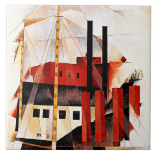 Carreau Demuth - Piano Mover's Holiday, peinture d'art