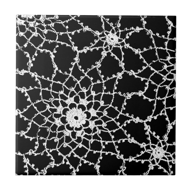 Carreau Dentelle vintage de Tatted (Devant)