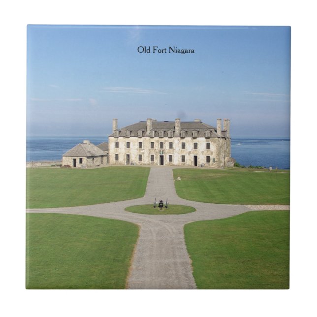 carreau des casernes de l'ancien fort Niagara (Devant)