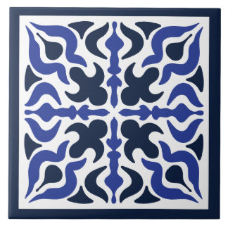 Carreau Design bleu Mosaïque marocaine Motif Carrelage cér