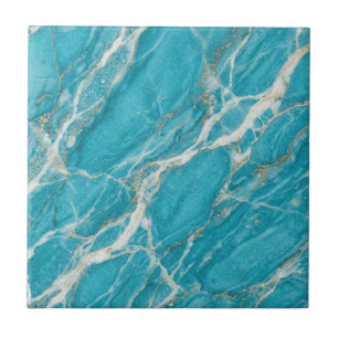 Carreau Design contemporain audacieux Aqua Marble