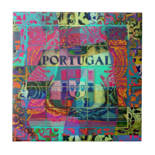 Carreau Design d'art populaire portugais