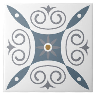 Carreau Design d'intérieur moderne italien blanc, gris