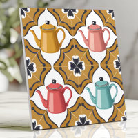 Design kitsch fantaisiste des années 50 avec théiè