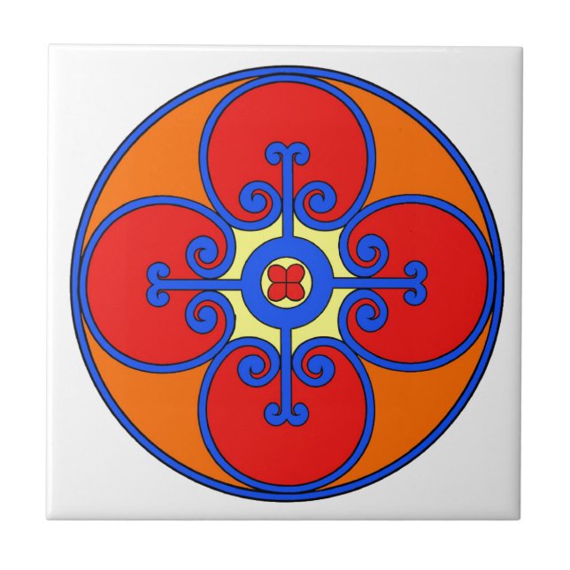 Carreau Design méditerranéen en Sicile (Devant)